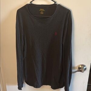 Polo by Ralph Lauren Men's Black Long Sleeve Shirt